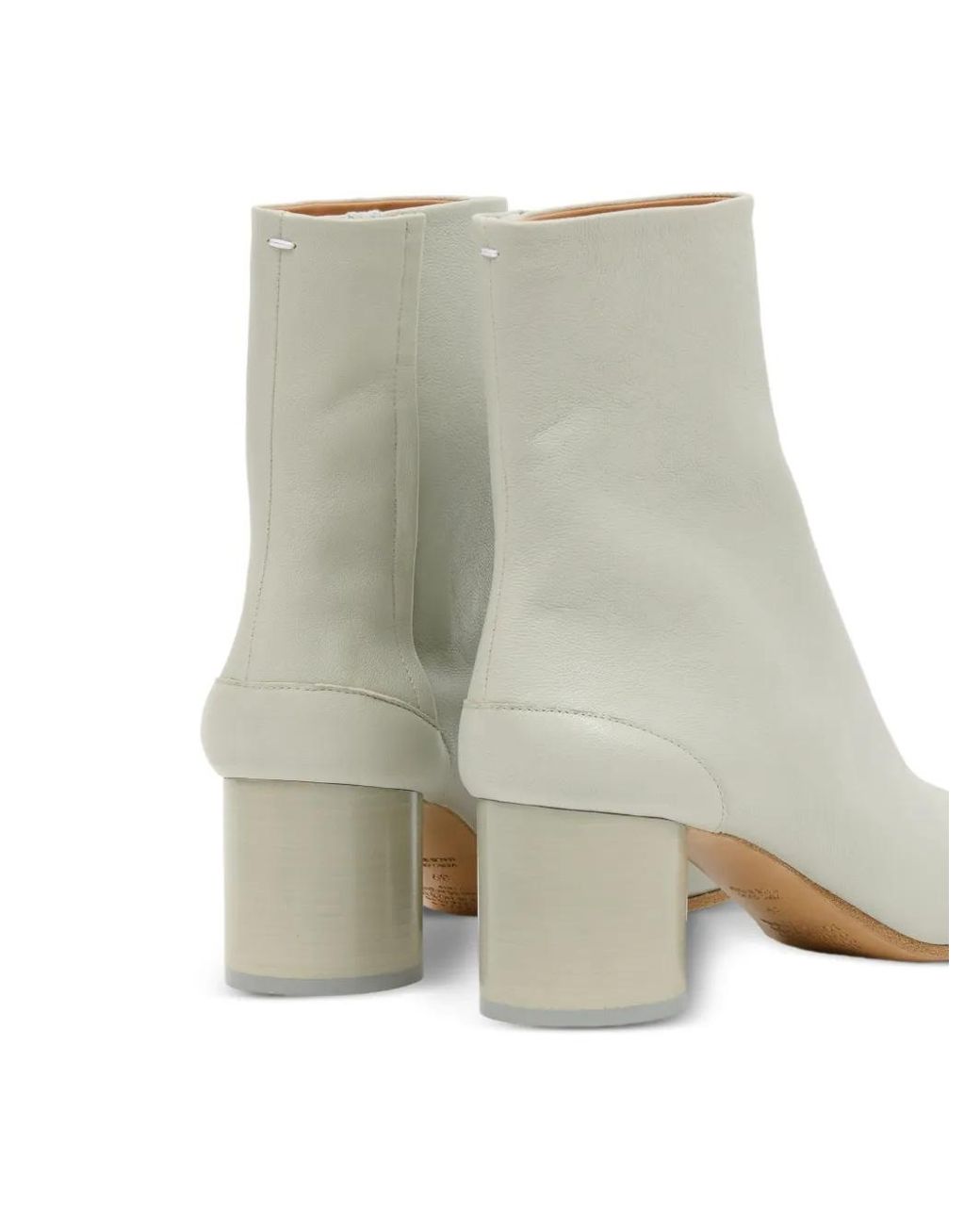 Maison Margiela Natural Tabi Ankle Boots