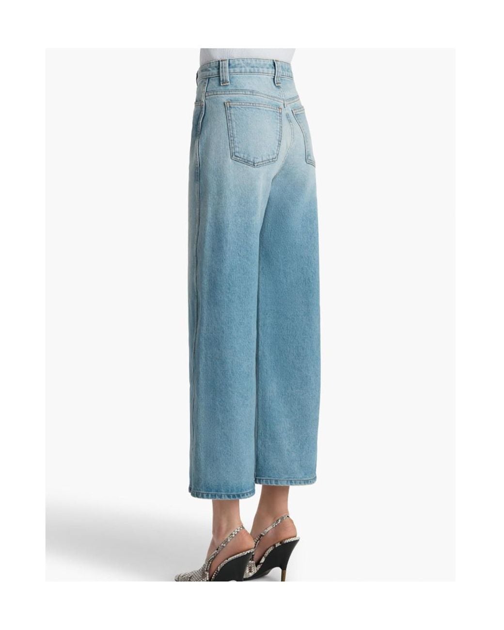 Khaite Blue Delina Jeans