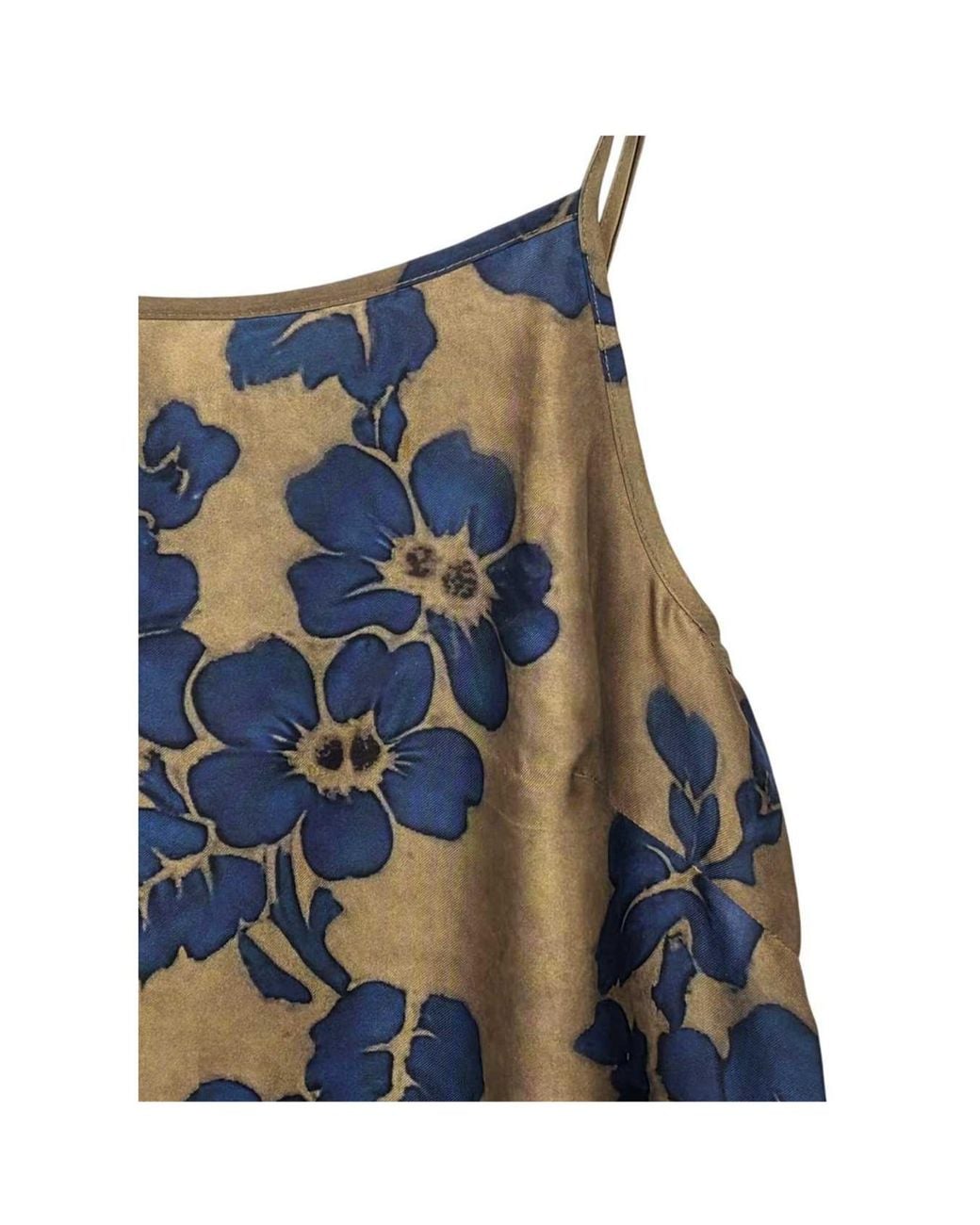 Uma Wang Multicolor Spaghetti-Strap Dress