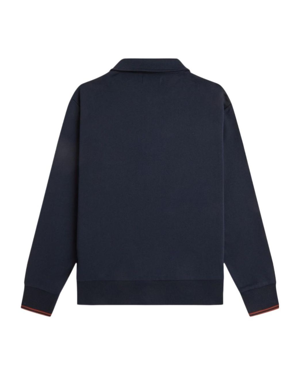 Fred Perry Blue 100% Cotton Sweatshirt for men