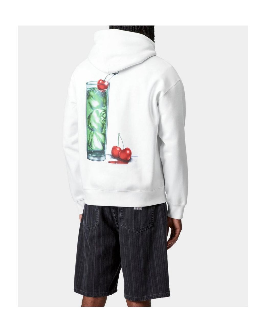 Carhartt White Hooded Jake Garcia Sweatshirt for men