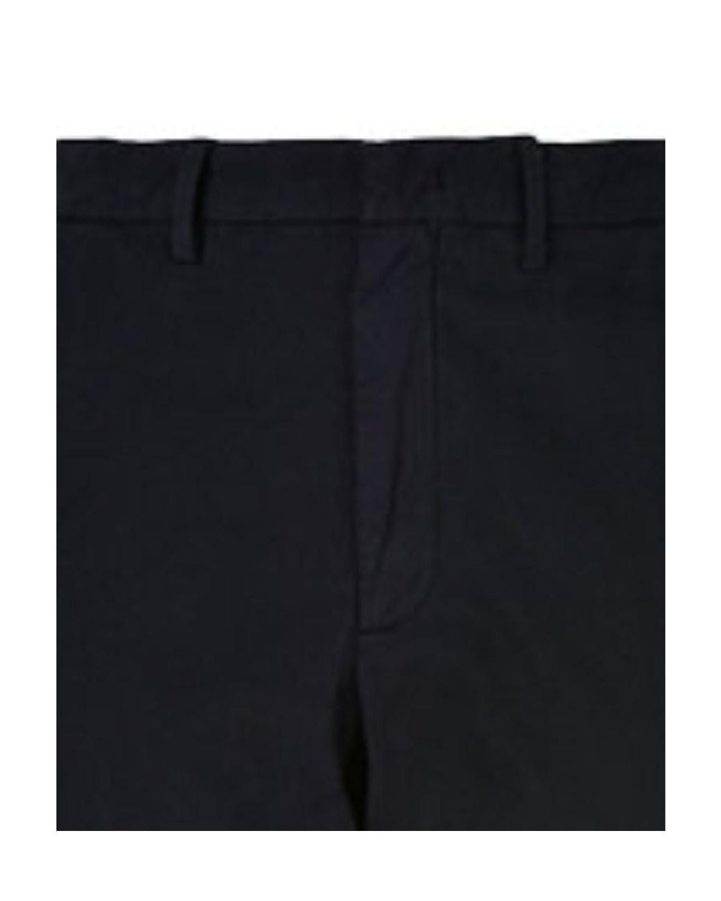 Zegna Black Slim Casual Pants for men