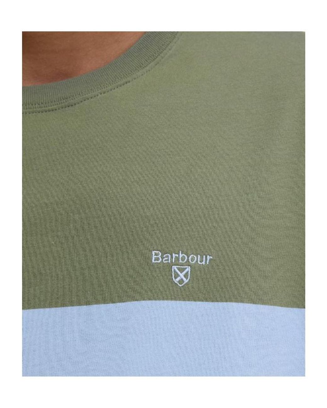 Barbour Green B.Li Braeside Tee Sn53 for men