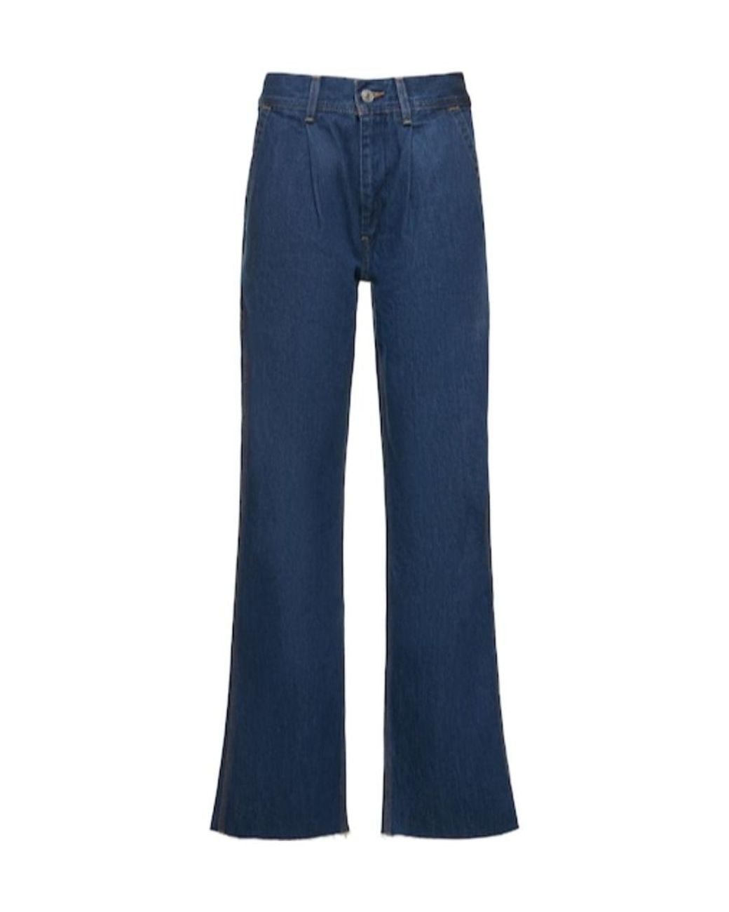 Re/done Blue Logo Jeans