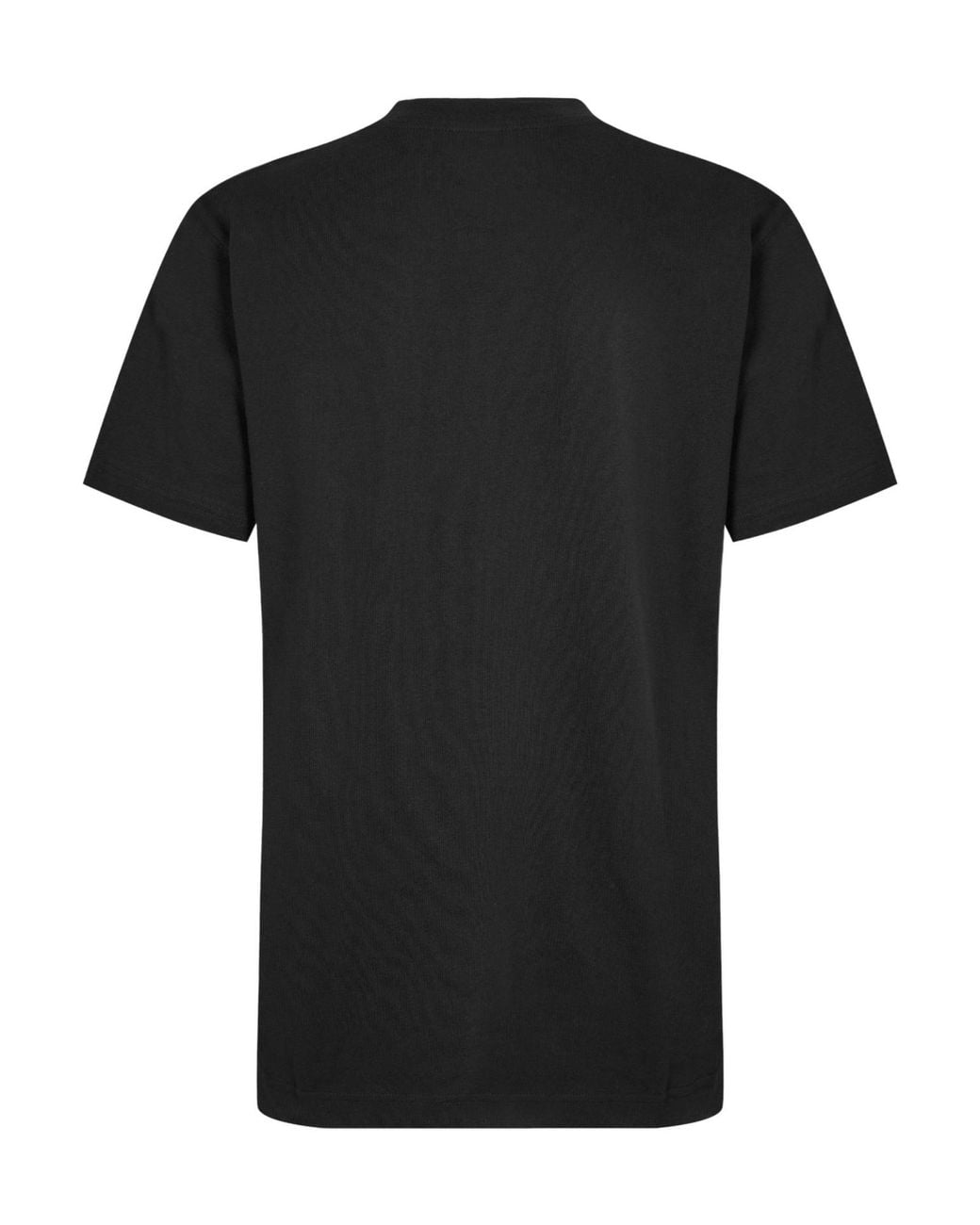 Moschino Black Crewneck Shortsleeve Tee for men