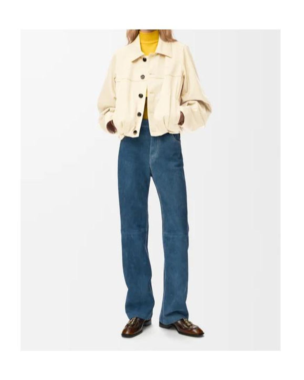 Loewe Natural Button-Fastening Jacket