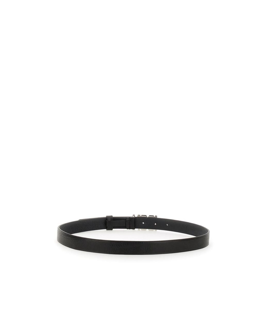 DSquared² White Icon Plaque Belt