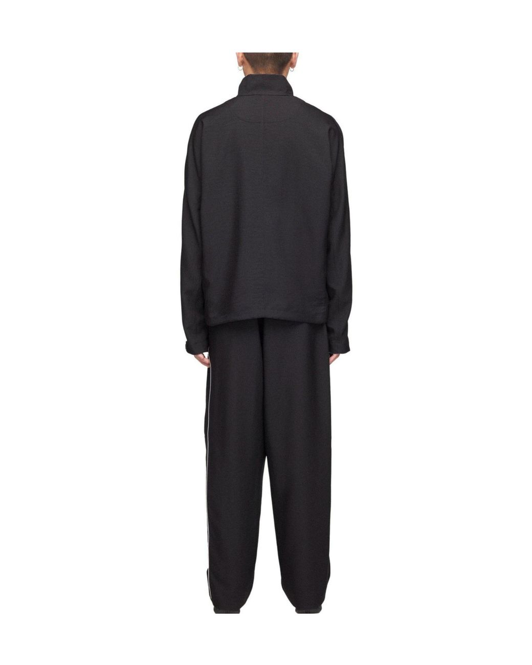 Y-3 Black Classic Stand Collar Jacket for men