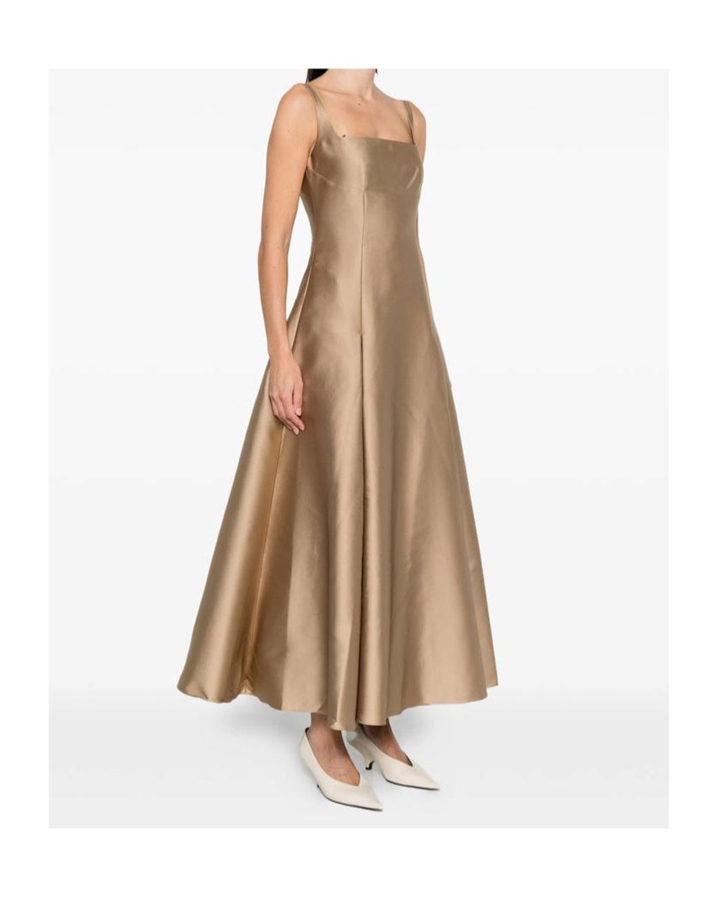 Roland Mouret Natural Sleeveless Dress