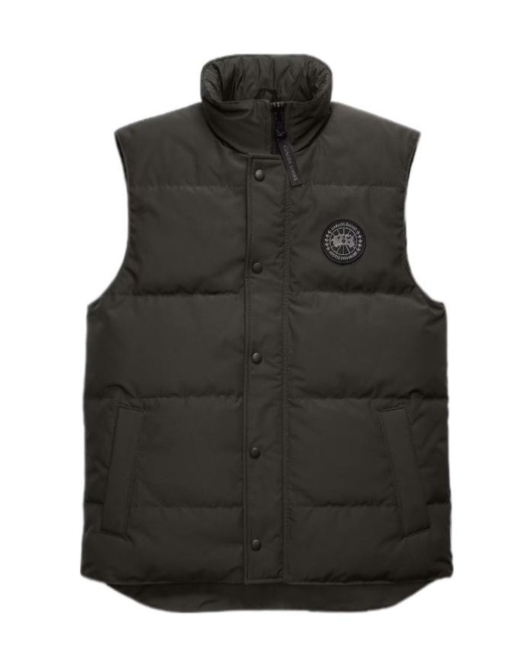 Canada Goose Black Padded Appliqué Jacket for men