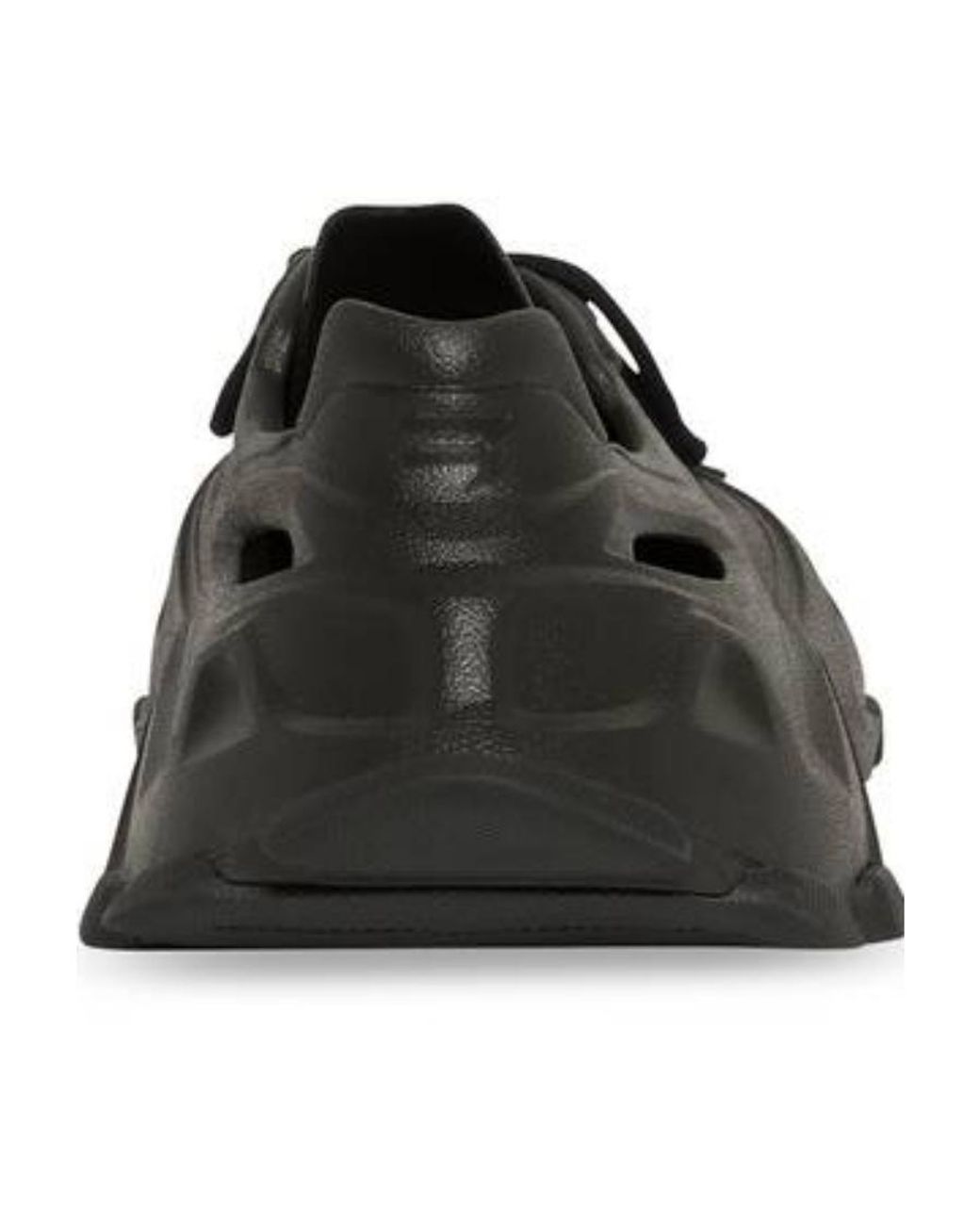 Balenciaga Black Hd Laced Cut-Out Sneakers