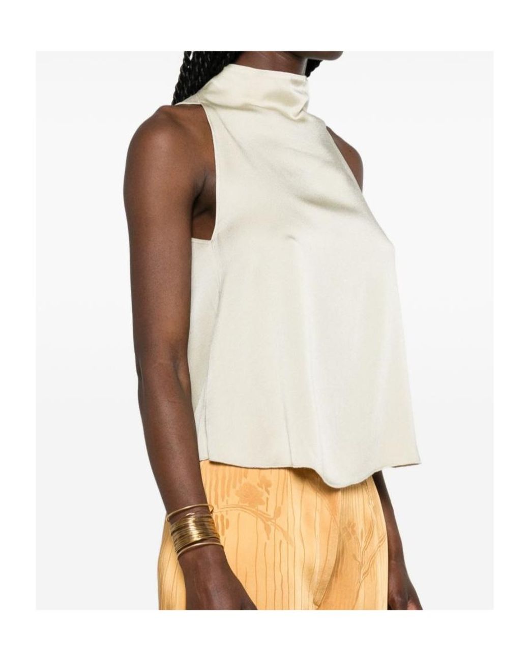 Forte_forte Natural Sleeveless Blouse