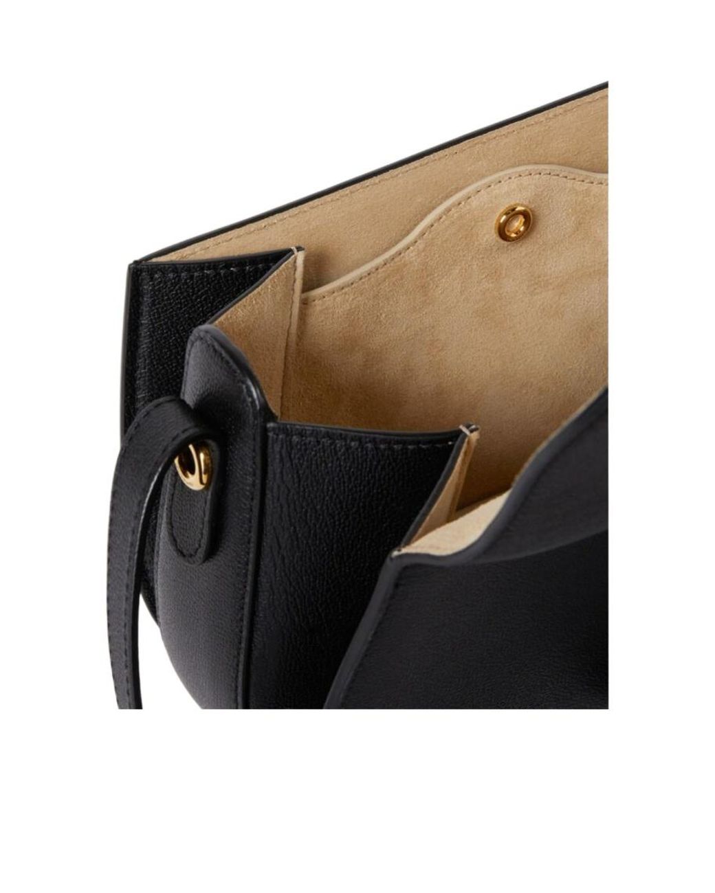 Loro Piana Black Ghiera Logo Shoulder Bag