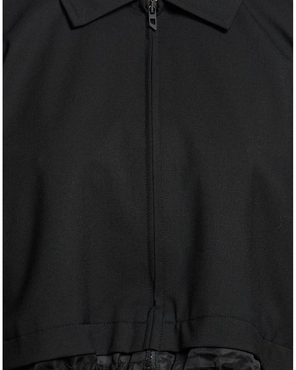 DIESEL Black Solid Color Casual Jacket