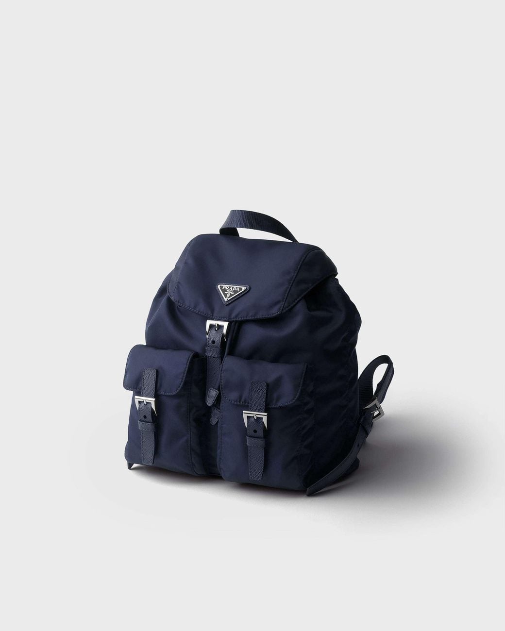 Prada Blue Small Re-Nylon Backpack