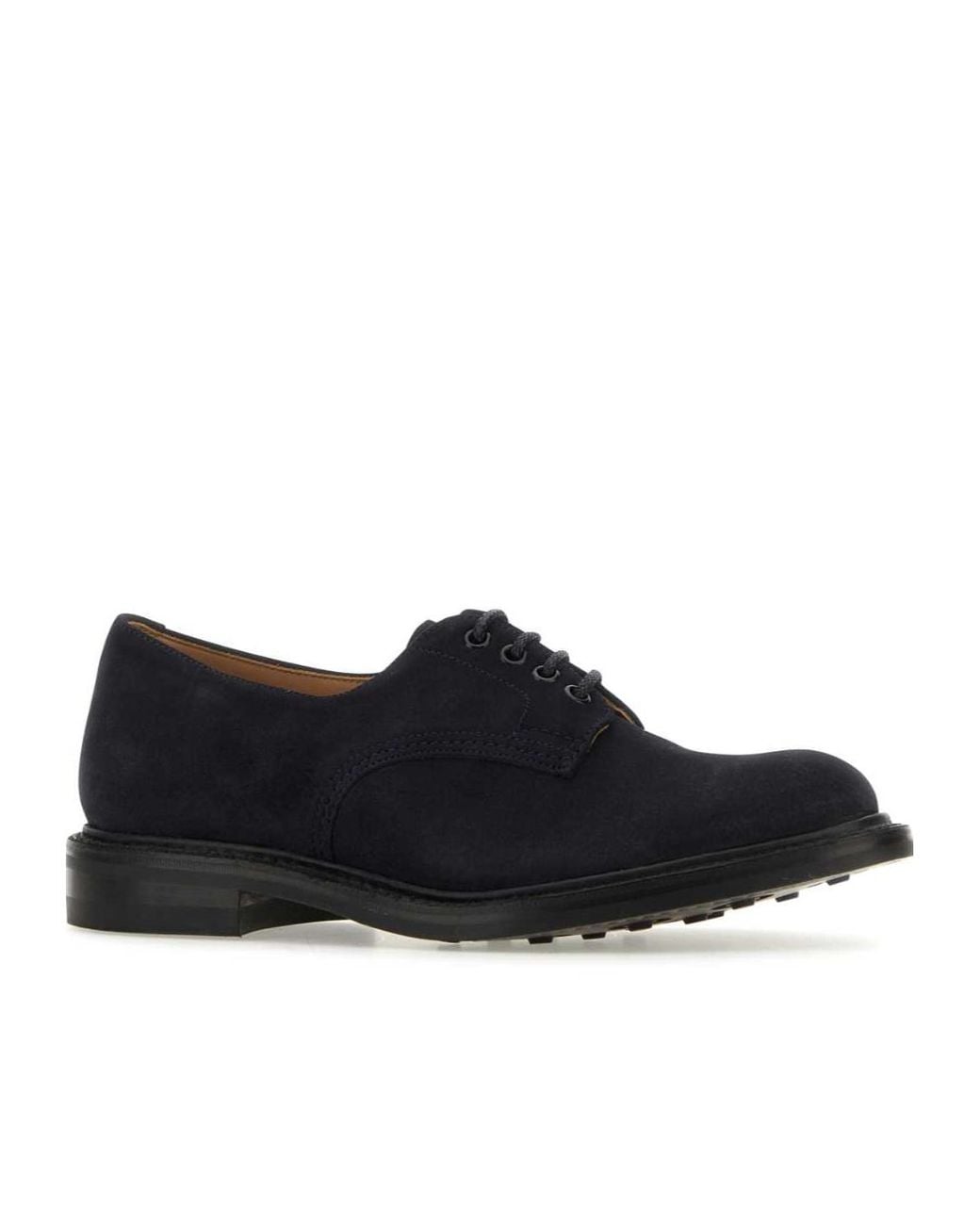 Tricker's Black Tricker's Daniel Lace-Up Shoes for men