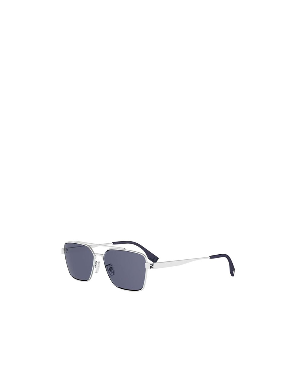 Fendi White Eyewear Square Frame Sunglasses for men