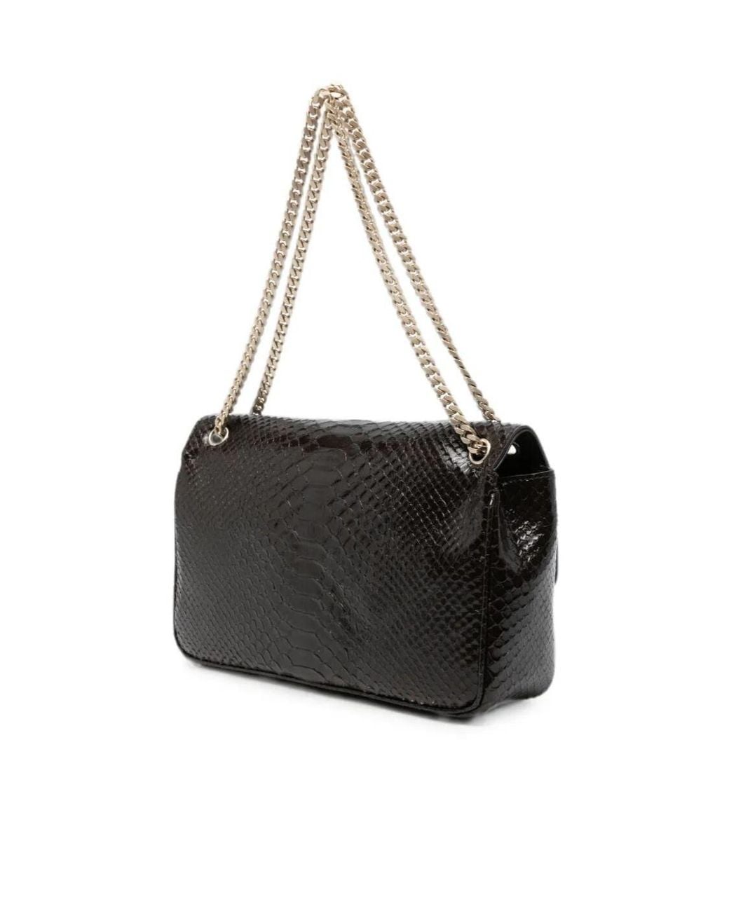 Tom Ford Black Chain-Link Shoulder Bag