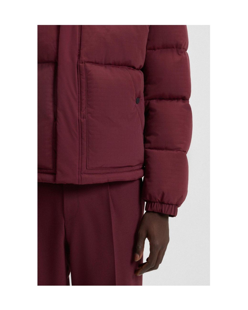 Boss Red Short Puffer Jacket for men