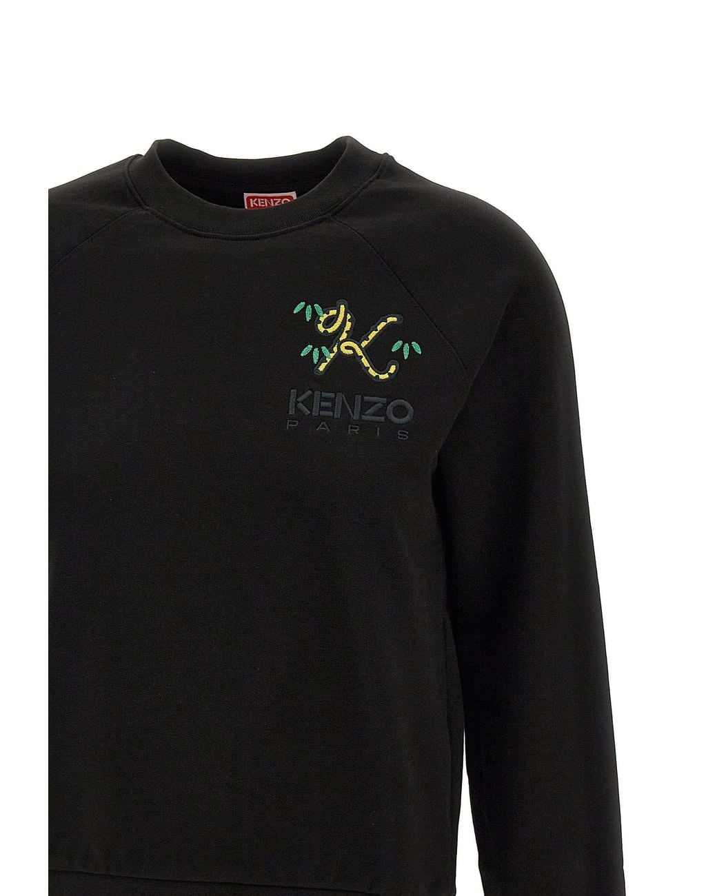 KENZO Black 'Tiger Tail K' Sweatshirt