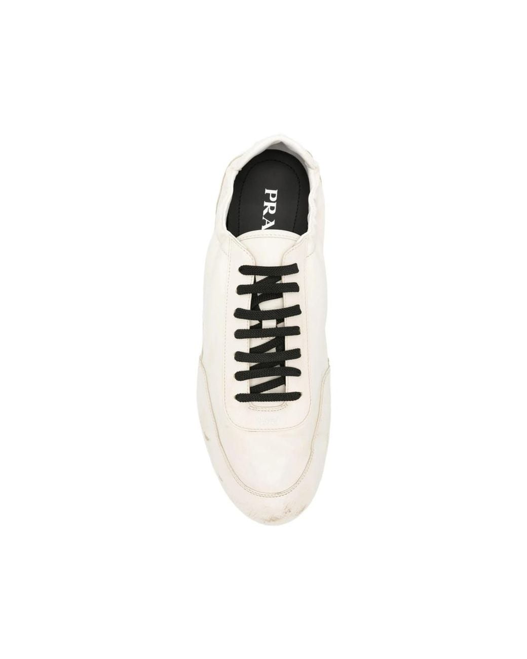 Prada White Neutrals Trainers for men