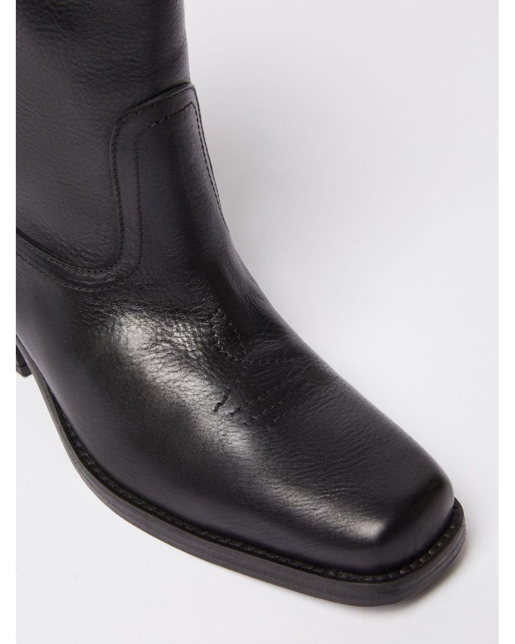 Weekend by Maxmara Black Slip-On Boots