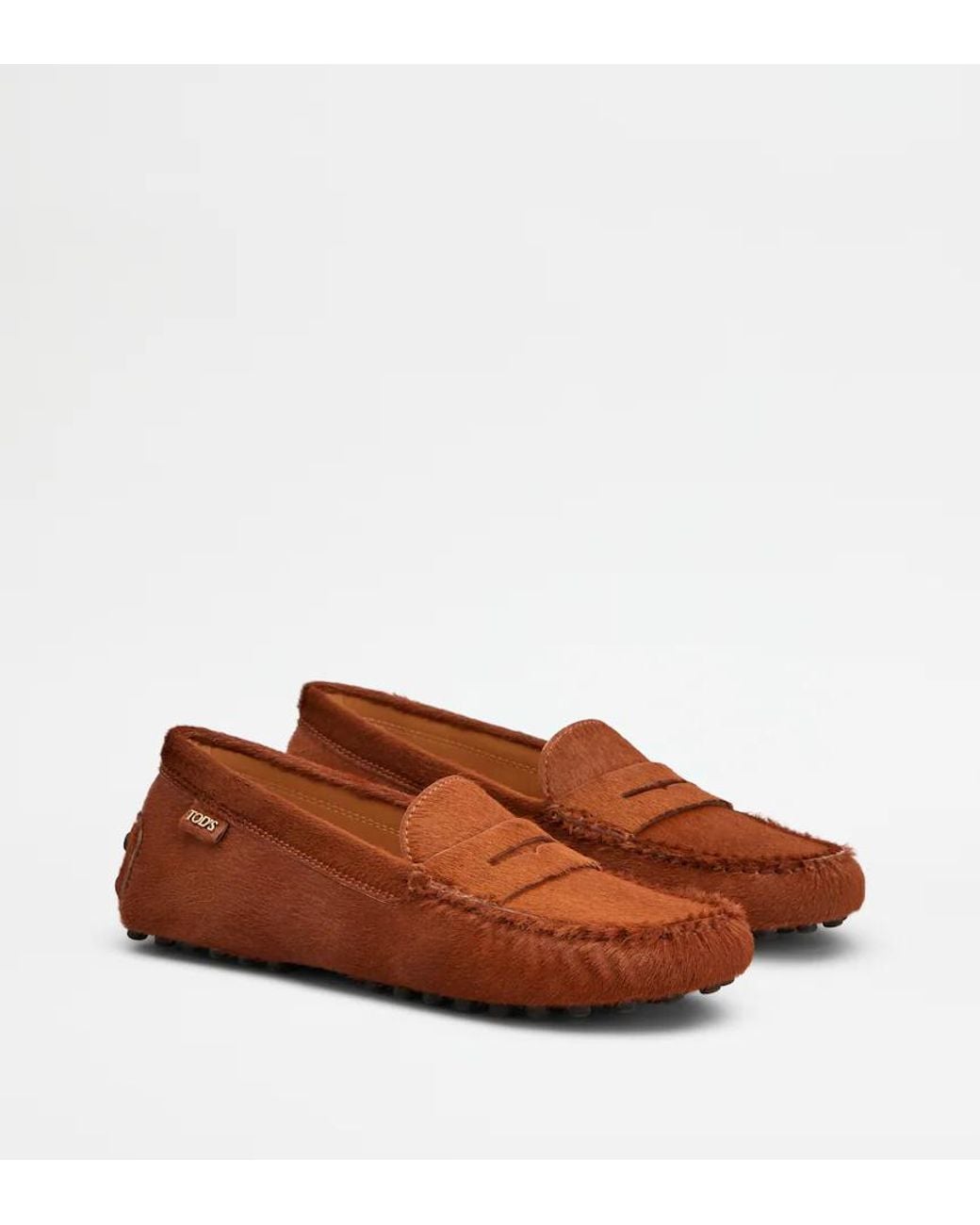 Tod's Brown Gommino Loafers