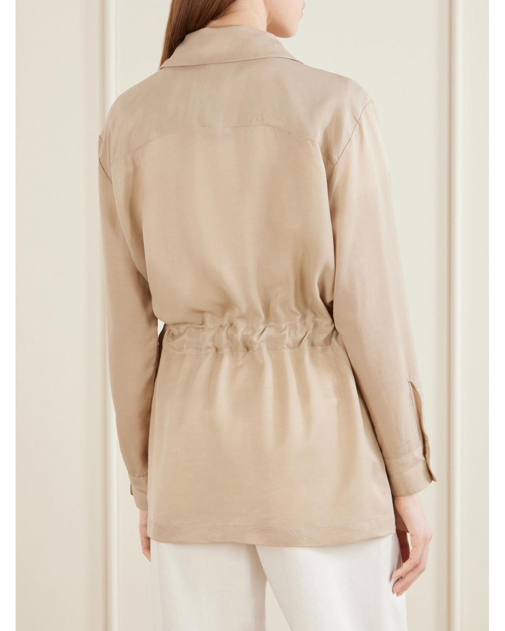 Leset Natural Simple Short Coat