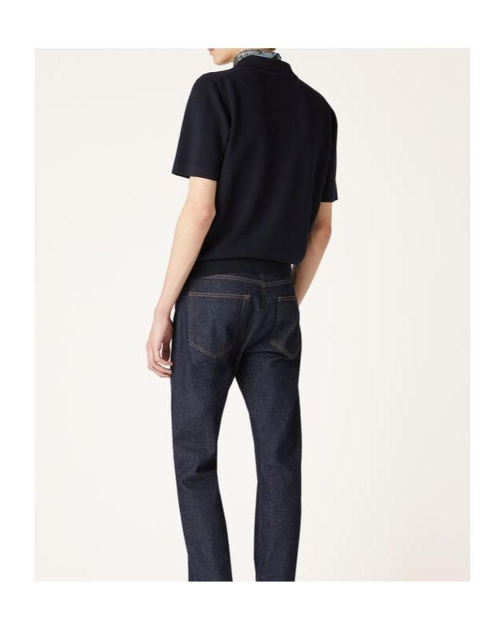 Loro Piana Blue Empire Polo Shirt for men