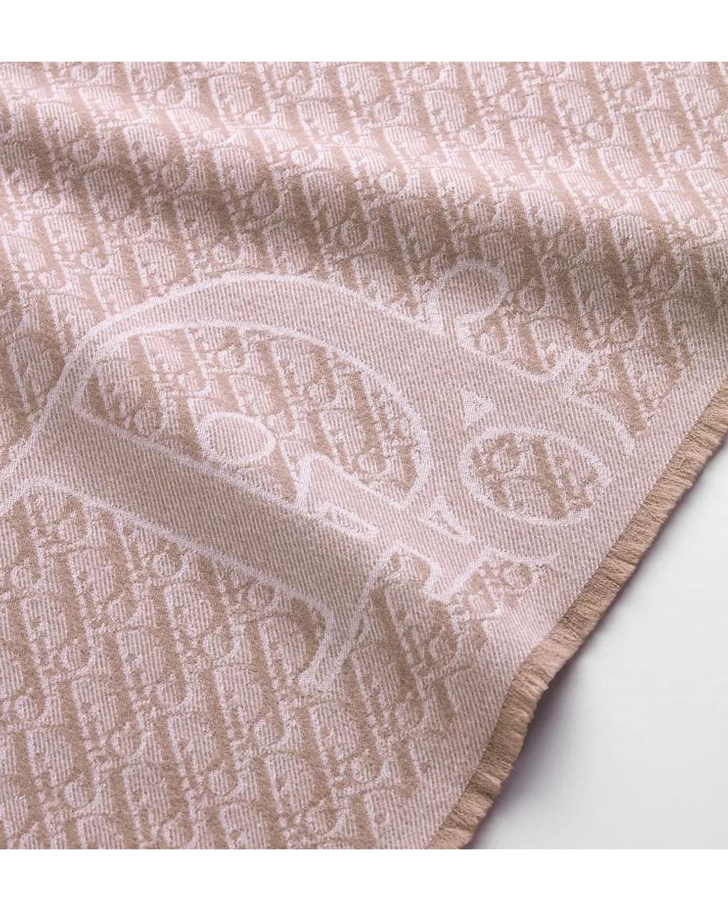 Dior Pink Infini Triangle Scarf