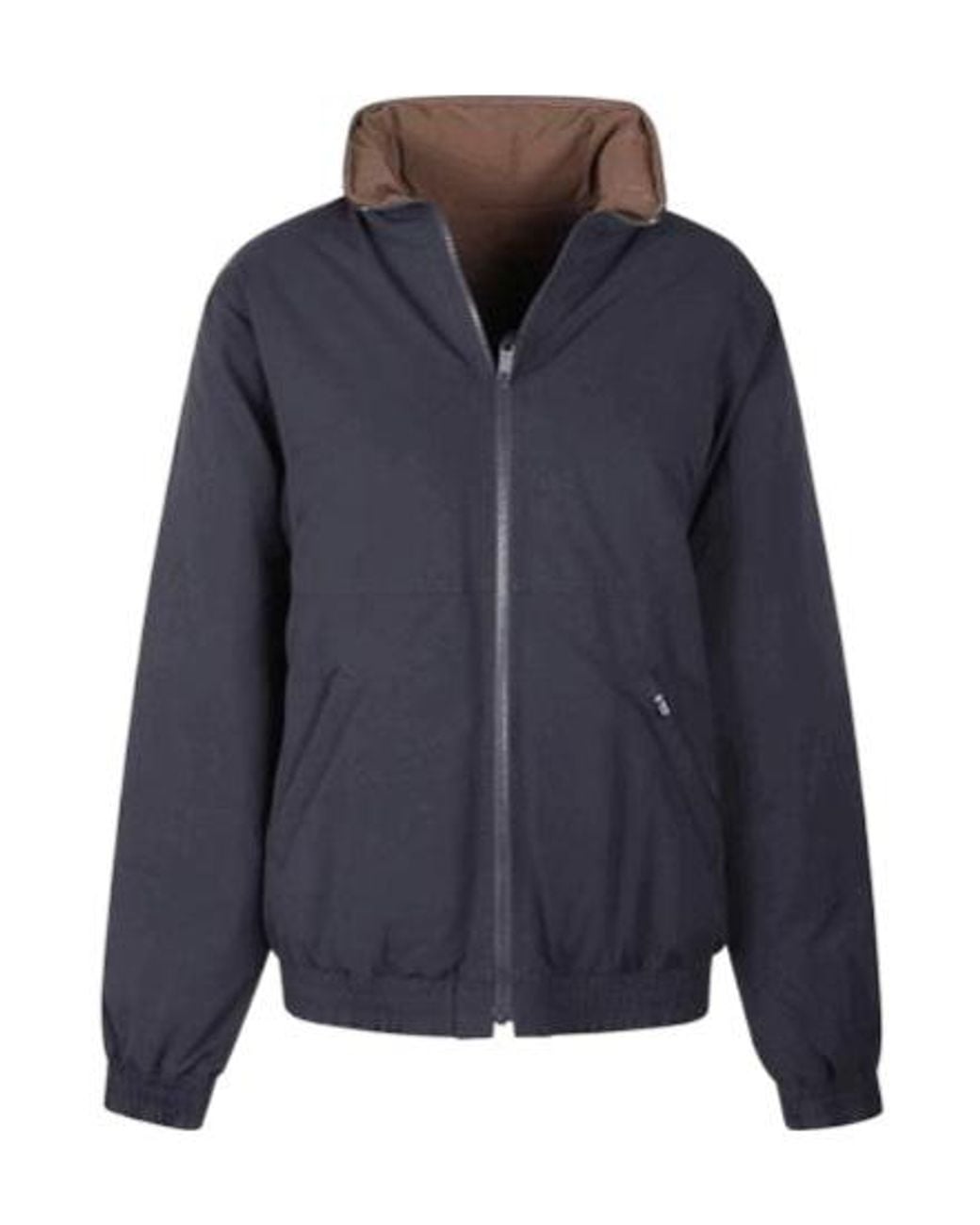 Prada Blue Reversible Re-Nylon Down Jacket