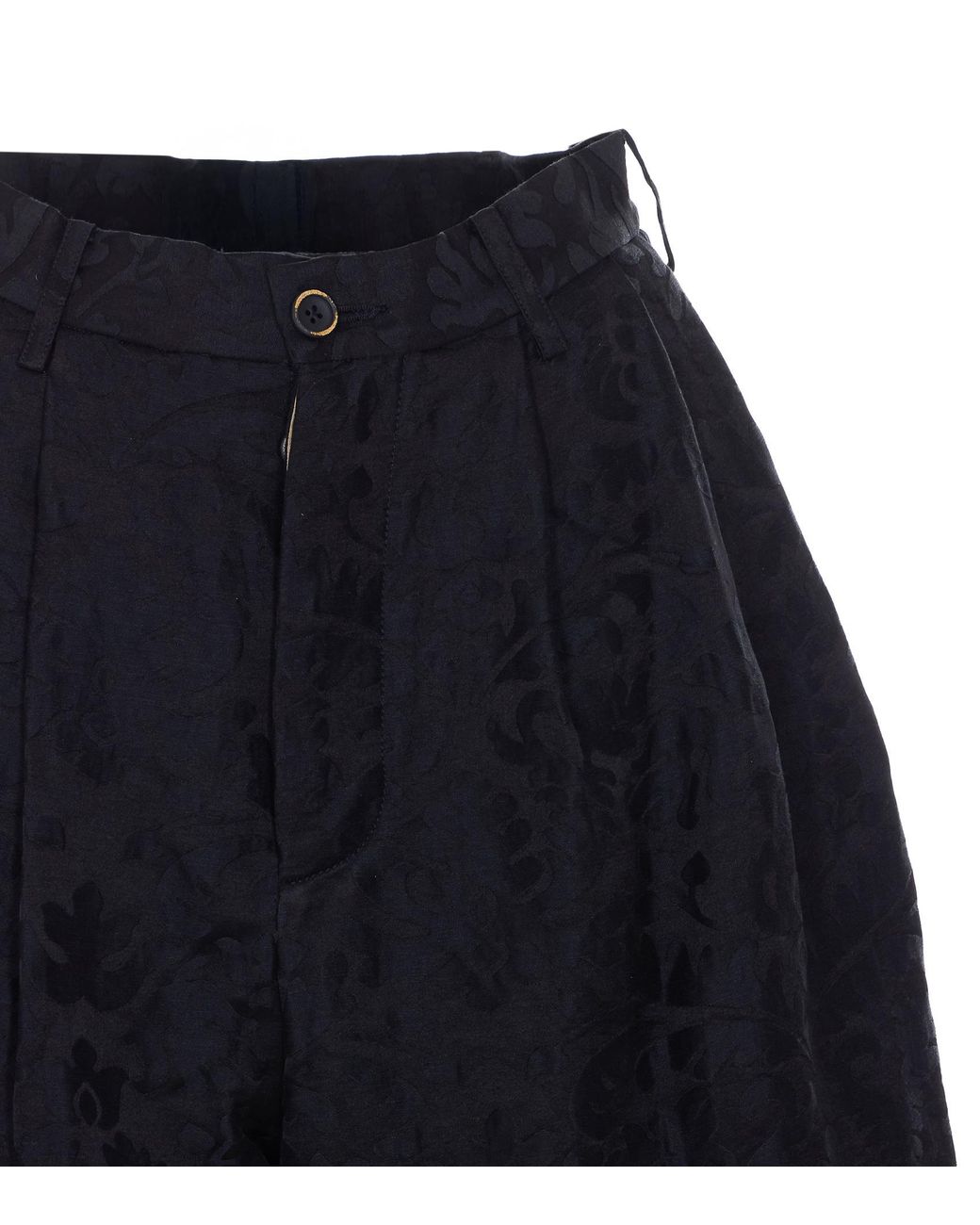 Uma Wang Blue Casual Pants With Belt Loops