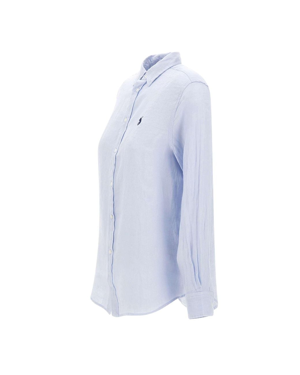 Polo Ralph Lauren Blue Classic Linen Shirt