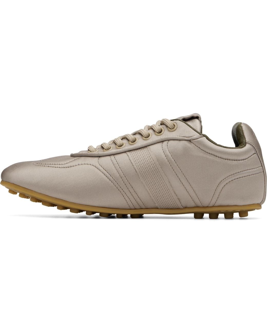 Alohas Gray Tb.69 Lace-Up Sneakers
