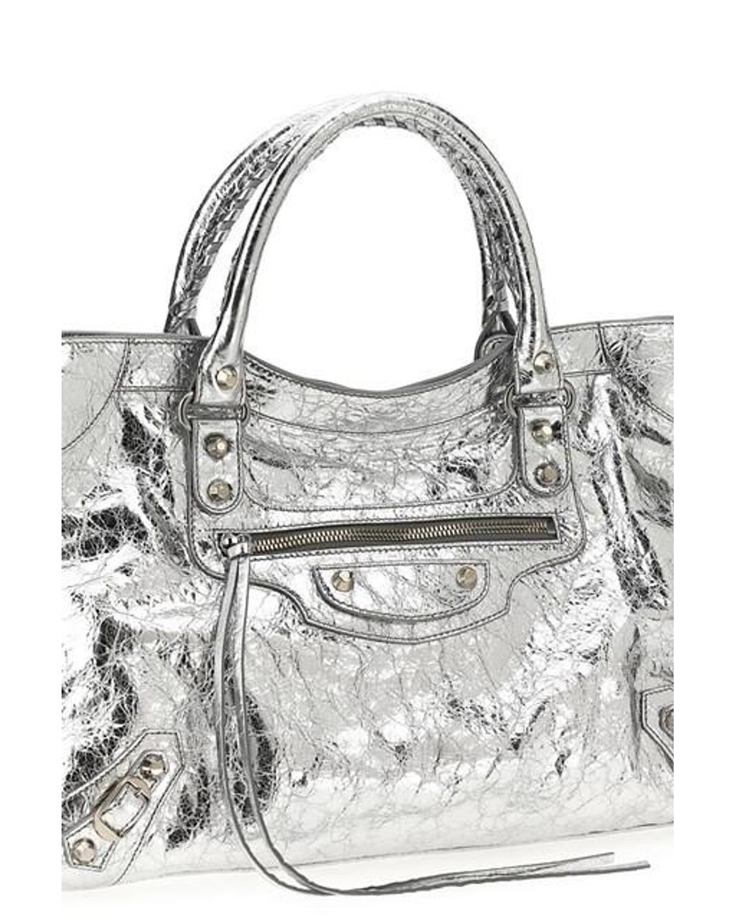 Balenciaga Gray Le City Medium Handbag