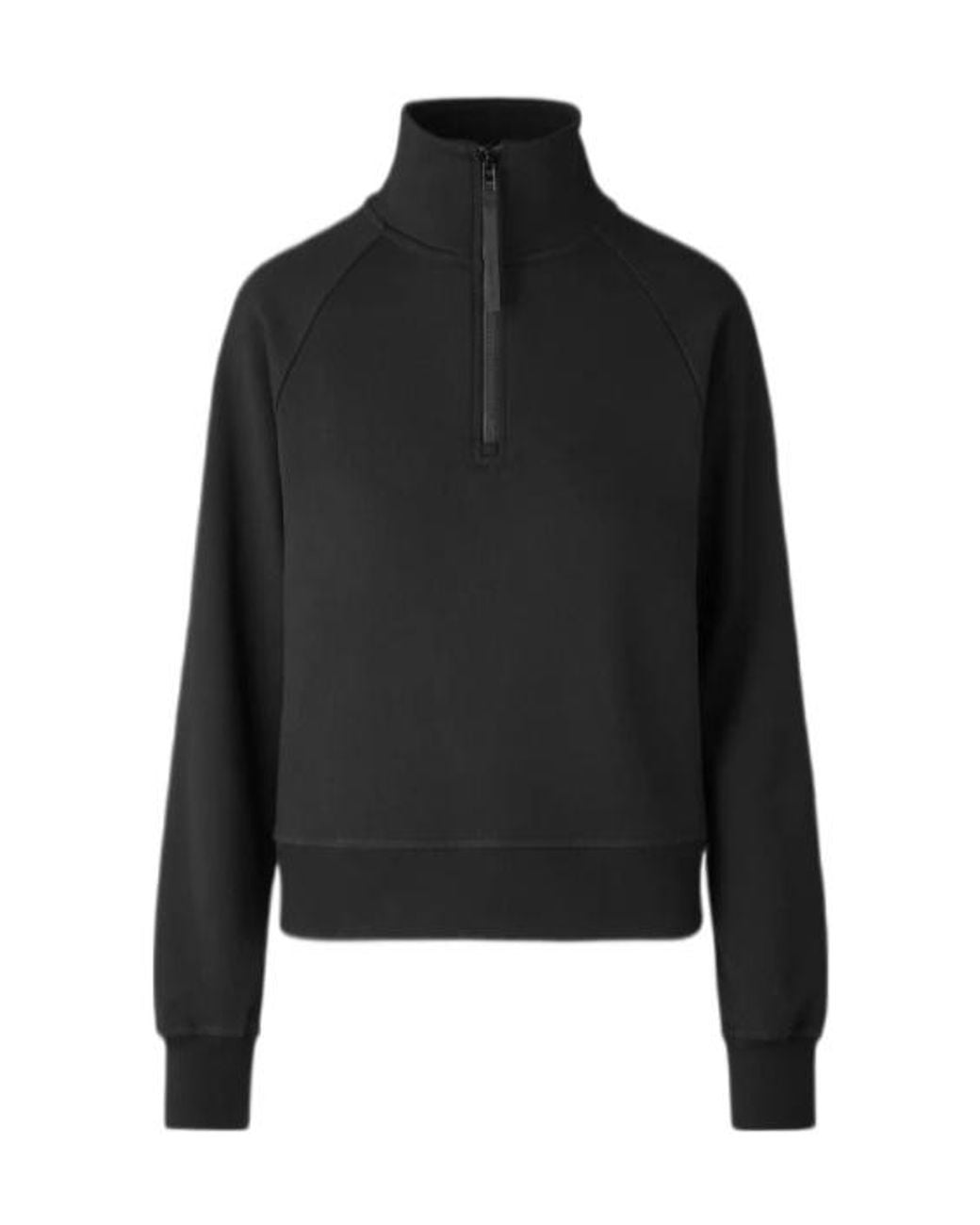Canada Goose Black Half-Zip Sweatshirt