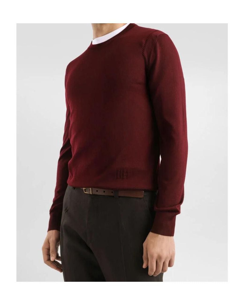 Dolce & Gabbana Logo Embroidered Crewneck Pullover for men