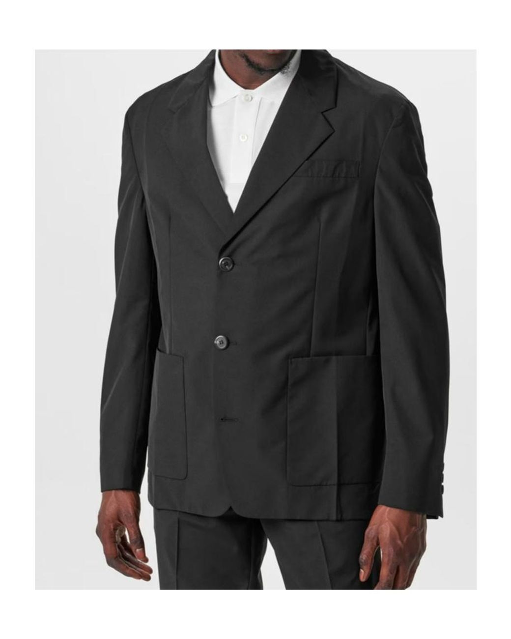 Prada Black Travel Blazer for men