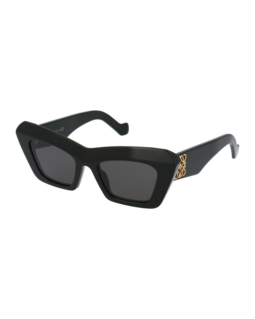 Loewe Black Cat-Eye Frame Sunglasses