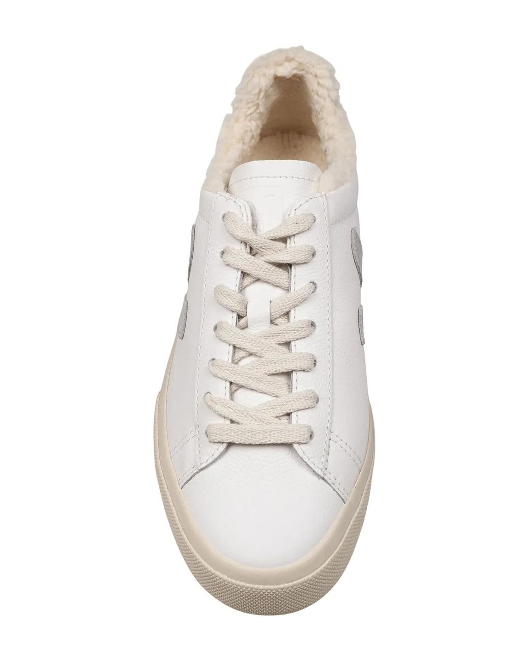 Veja White Campo Winter Low-Top Sneakers