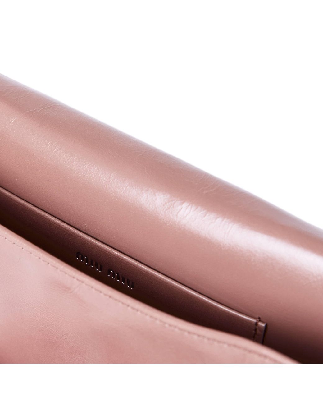 Miu Miu Pink Solid Color Wallet