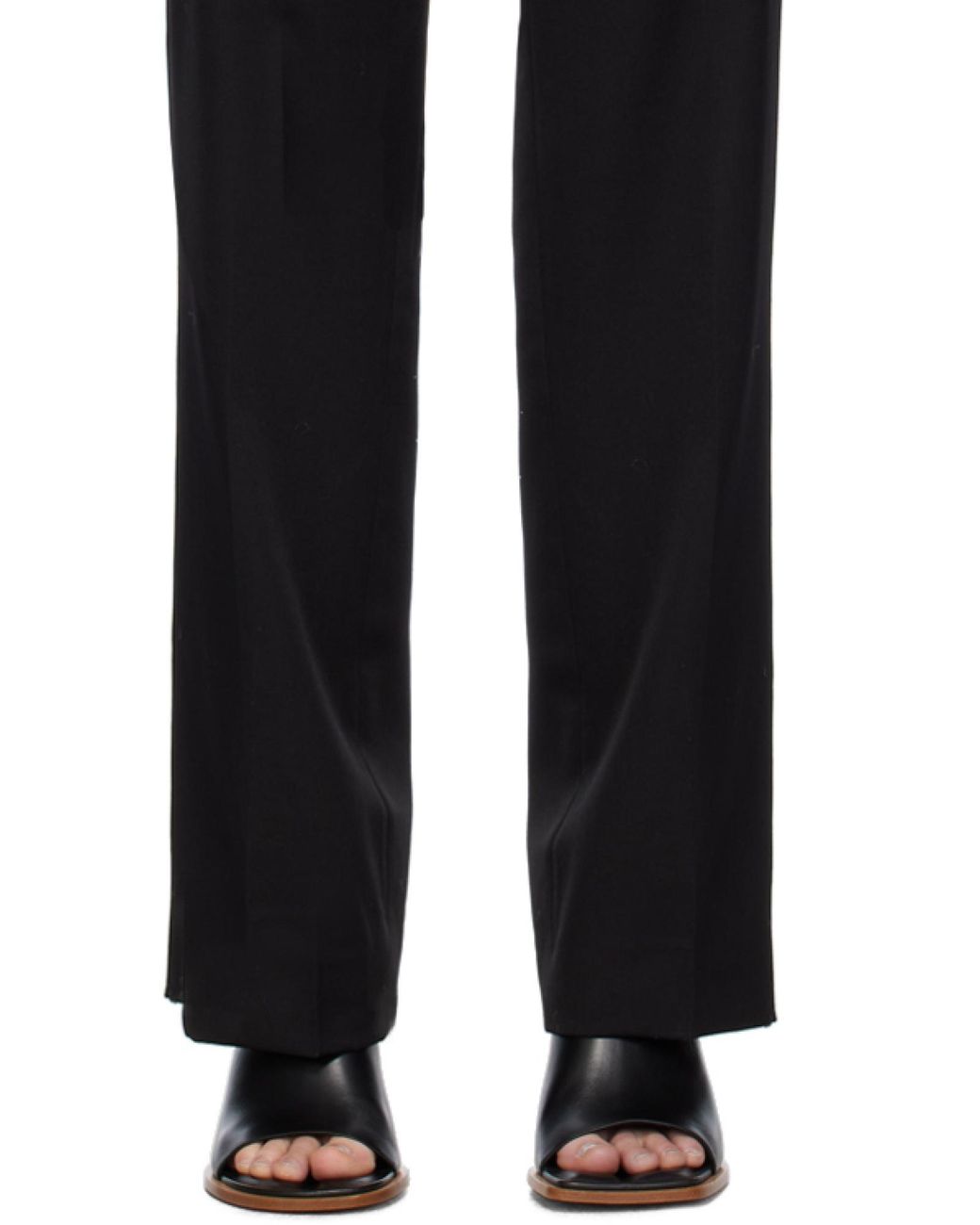 Jacquemus Black Le Pantalon Ficelle Soft Tailored Pants