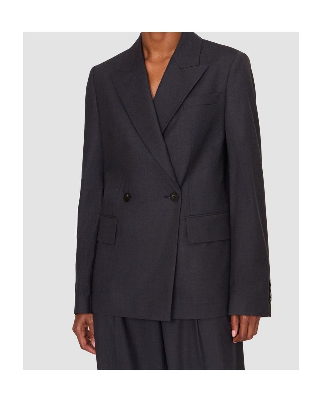 Joseph Blue Double-Breasted Blazer