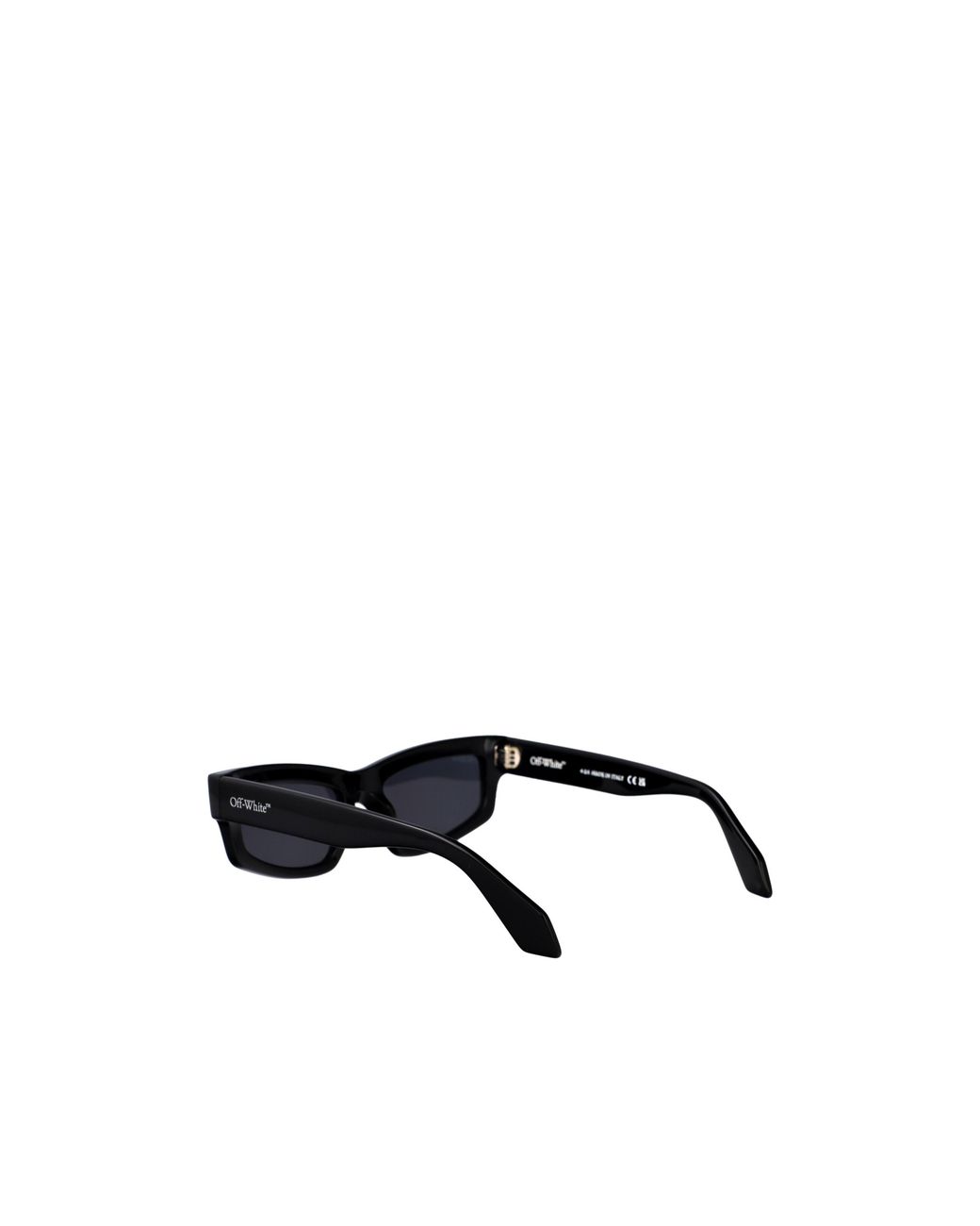 Off-White c/o Virgil Abloh Black Rectangle-Frame Sunglasses for men