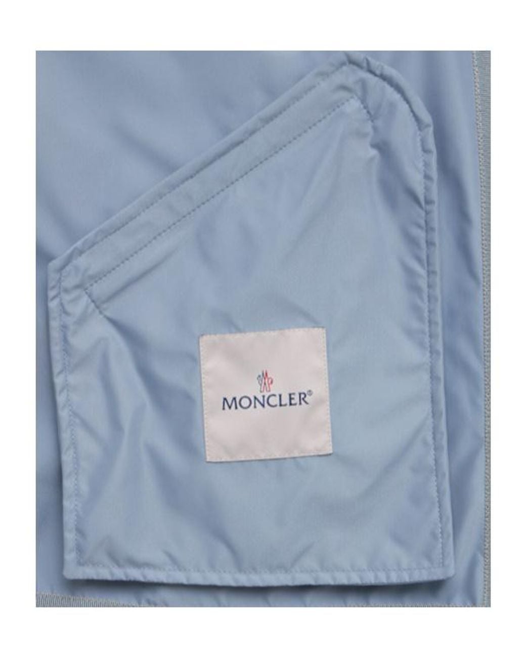 Moncler Blue Cassiopea Tech Hooded Casual Jacket