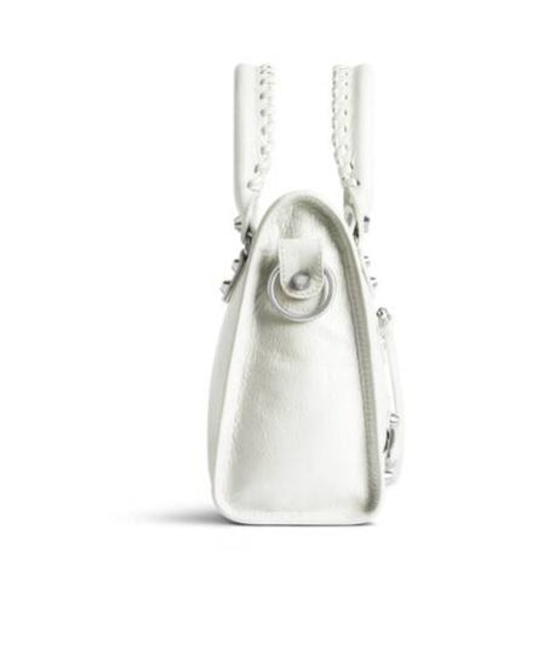 Balenciaga White Le City Small Bag