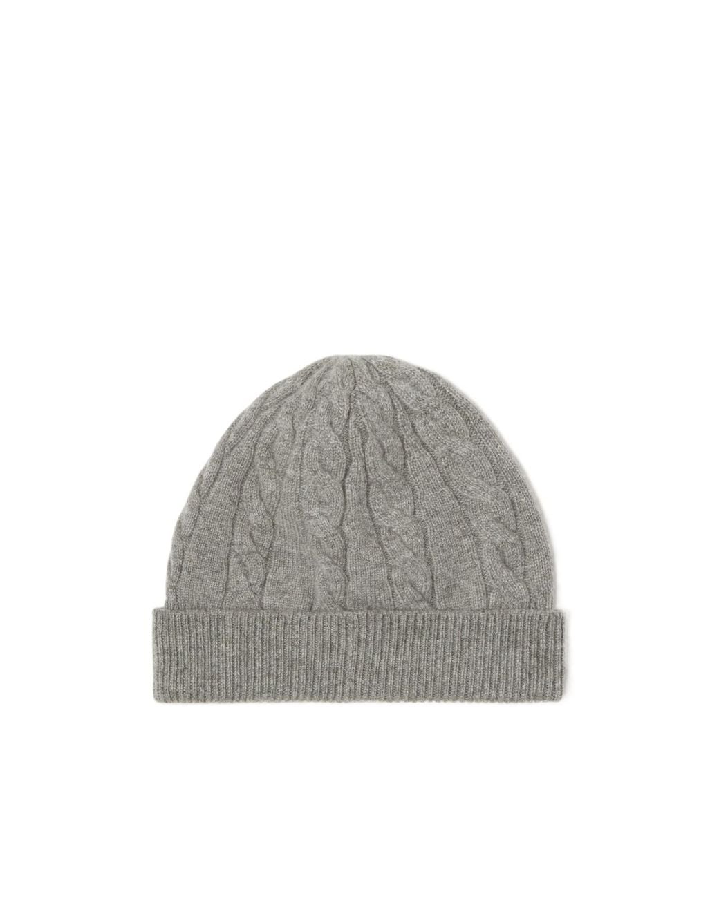 Loro Piana Gray Cedar Beanie for men