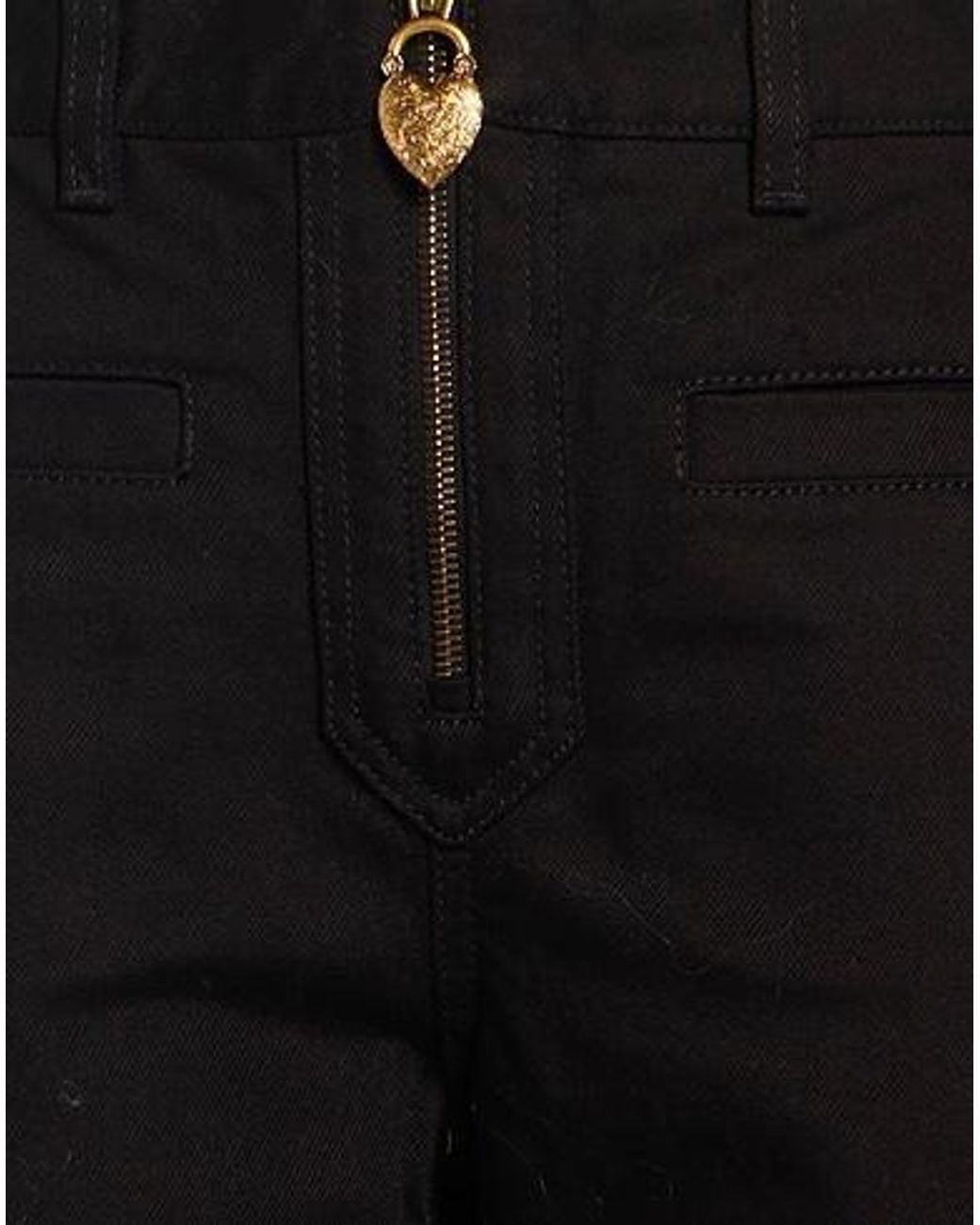 Chloé Black Straight-Leg Jeans