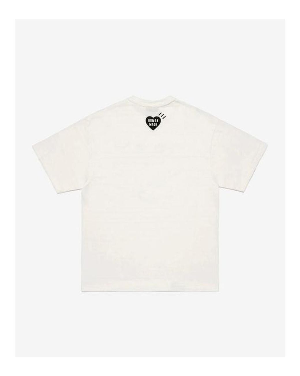 Human Made White Short-Sleeved T-Shirt for men