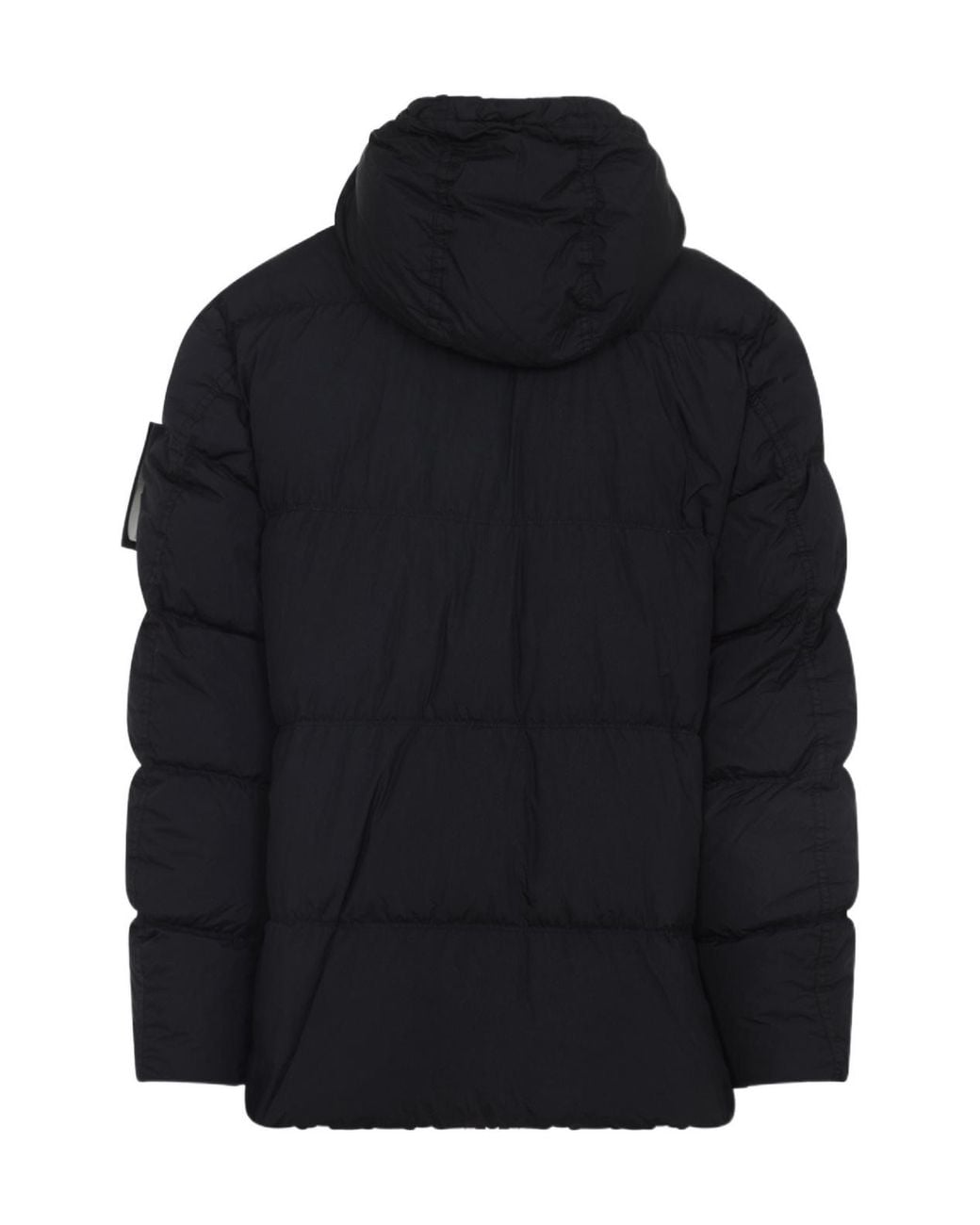 Stone Island Blue S0a23 Down Hooded Coat for men